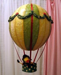 Sepetli Uçan Balon Yapımı - Resim 20