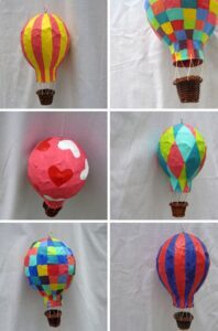 Sepetli Uçan Balon Yapımı - Resim 37