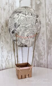 Sepetli Uçan Balon Yapımı - Resim 39