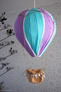 Sepetli Uçan Balon Yapımı - Resim 5