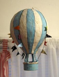 Sepetli Uçan Balon Yapımı - Resim 6