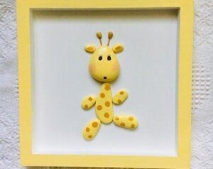 Taş Boyama Çerçeve Modelleri - Resim 141