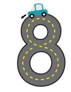 8 Rakamı Okul Öncesi - Resim 34