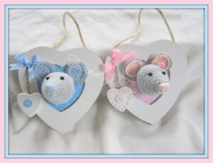 Amigurumi Bebek Odası Duvar Süsleri 62