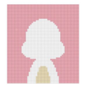 Amigurumi Duvar Süsü Modelleri ve Şemaları - Resim 10