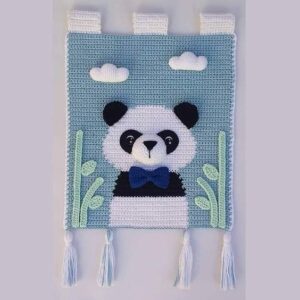 Amigurumi Duvar Süsü Modelleri ve Şemaları - Resim 16