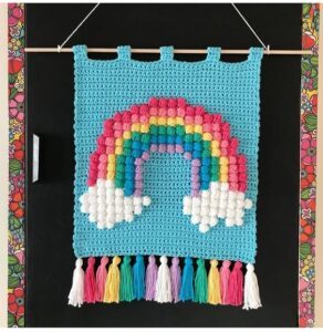 Amigurumi Duvar Süsü Modelleri ve Şemaları - Resim 23
