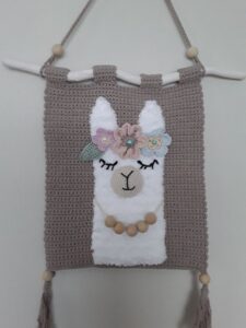 Amigurumi Duvar Süsü Modelleri ve Şemaları - Resim 25