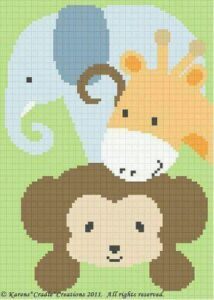 Amigurumi Duvar Süsü Modelleri ve Şemaları - Resim 28