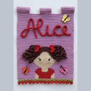 Amigurumi Duvar Süsü Modelleri ve Şemaları - Resim 29