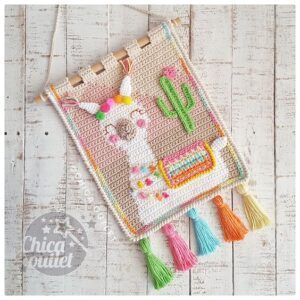 Amigurumi Duvar Süsü Modelleri ve Şemaları - Resim 1