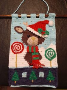 Amigurumi Duvar Süsü Modelleri ve Şemaları - Resim 39