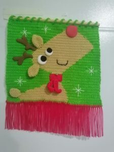 Amigurumi Duvar Süsü Modelleri ve Şemaları - Resim 40