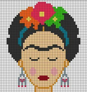 Amigurumi Duvar Süsü Modelleri ve Şemaları - Resim 42