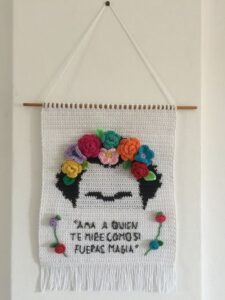 Amigurumi Duvar Süsü Modelleri ve Şemaları 46