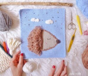 Amigurumi Duvar Süsü Modelleri ve Şemaları 51