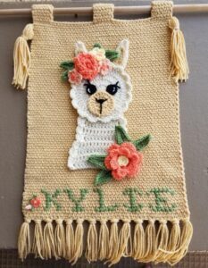 Amigurumi Duvar Süsü Modelleri ve Şemaları 54