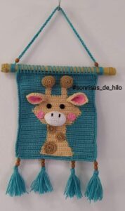 Amigurumi Duvar Süsü Modelleri ve Şemaları 55