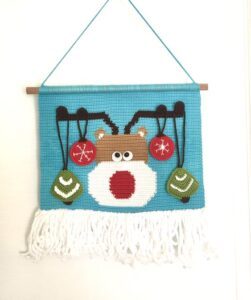 Amigurumi Duvar Süsü Modelleri ve Şemaları 58