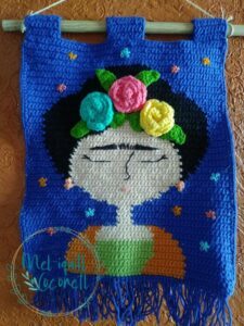 Amigurumi Duvar Süsü Modelleri ve Şemaları 62