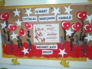 12 Mart İstiklal Marşı Kabulü Panosu ve Etkinlikleri - Resim 15