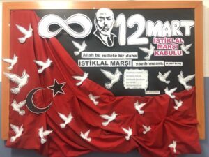12 Mart İstiklal Marşı Kabulü Panosu ve Etkinlikleri - Resim 4