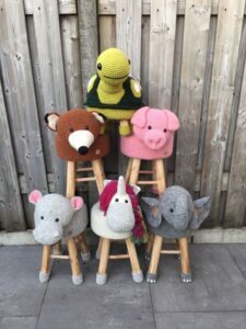 Amigurumi Tabure Modelleri 57