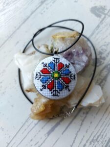 Kanaviçe Kolye Modelleri - Resim 28