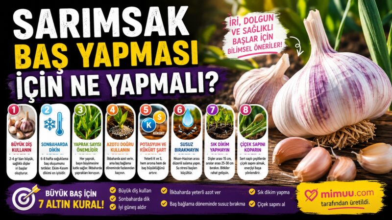 Saksıda Sarımsak Nasıl Yetiştirilir? 22