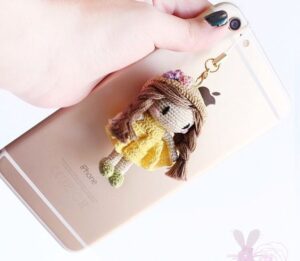 Amigurumi Telefon Süsü Örnekleri - Resim 11