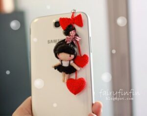 Amigurumi Telefon Süsü Örnekleri - Resim 13