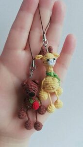 Amigurumi Telefon Süsü Örnekleri - Resim 24