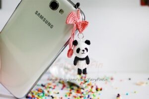 Amigurumi Telefon Süsü Örnekleri - Resim 26