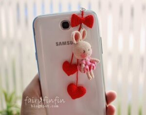Amigurumi Telefon Süsü Örnekleri - Resim 5