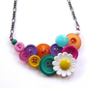 Düğmelerle Yapılmış Harika DIY Fikirleri - Resim 27