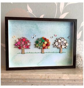 Düğmelerle Yapılmış Harika DIY Fikirleri - Resim 31
