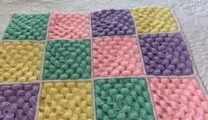 Renkli Motifli Battaniye Yapılışı 1