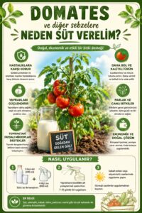 Domates ve Diğer Sebzelere Neden Süt Vermeliyiz 5