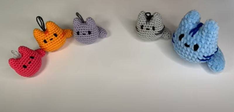 Amigurumi Anahtarlık Tarifi 1