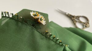 Ağır İğne Oyası Örneği Yapılışı