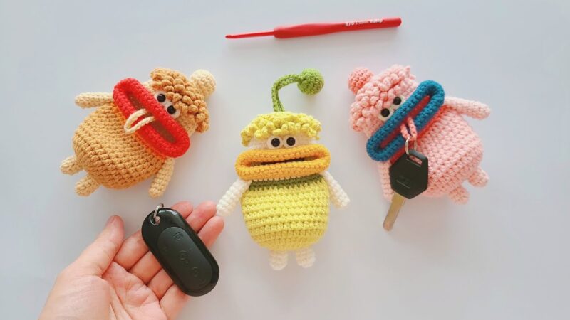 Amigurumi Anahtarlık Yapımı Kolay