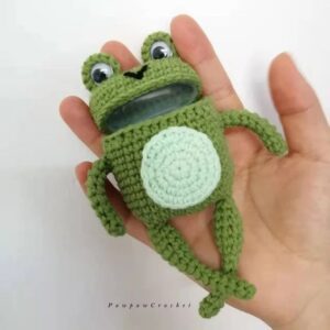 Amigurumi Airpods Kılıfı Nasıl Örülür? - Resim 13