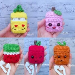 Amigurumi Airpods Kılıfı Nasıl Örülür? - Resim 16