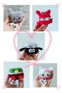 Amigurumi Airpods Kılıfı Nasıl Örülür? - Resim 45