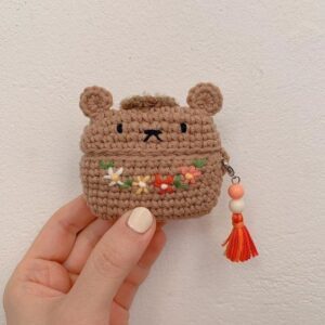 Amigurumi Airpods Kılıfı Nasıl Örülür? - Resim 59