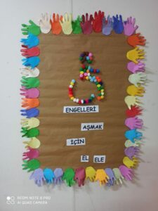 Engelliler Haftası Okul Öncesi Etkinlikleri - Okul Öncesi Engelliler Haftası Boyama 4
