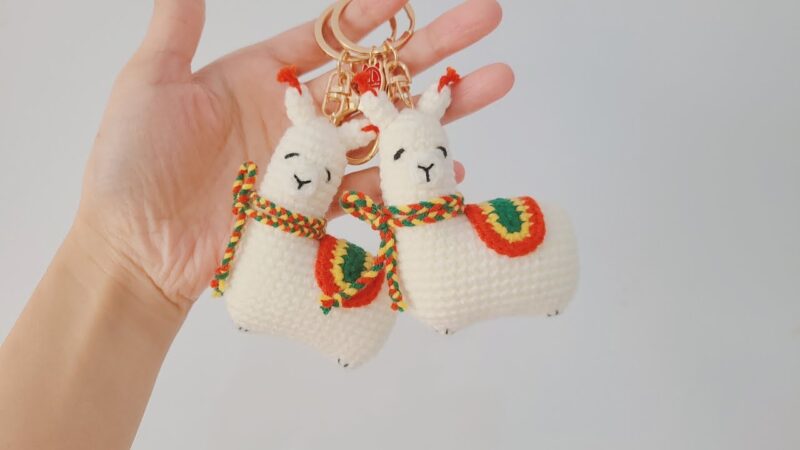 Amigurumi Lama Anahtarlık Yapılışı