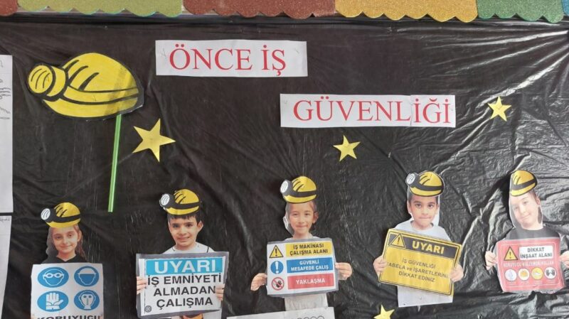 İş Sağlığı ve Güvenliği Etkinlikleri Okul Öncesi 7