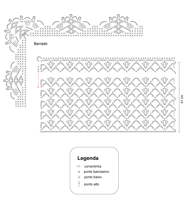 Kolay Dantel Runner Yapımı