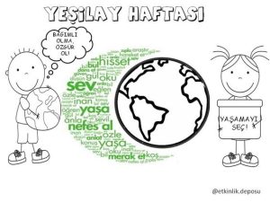 Yeşilay Haftası Etkinlikleri Okul Öncesi - Resim 47